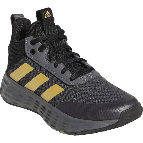 Buty koszykarskie Adidas OwnTheGame 2.0 Jr, szary/żółty