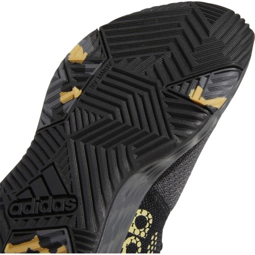 Buty koszykarskie Adidas OwnTheGame 2.0 Jr, szary/żółty