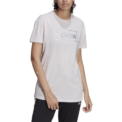 Koszulka damska Adidas W Fl Bx G Tee, różowa HC5569