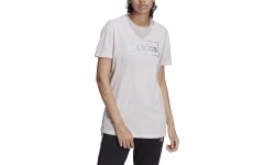 Koszulka damska Adidas W Fl Bx G Tee, różowa HC5569