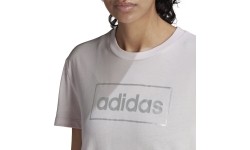 Koszulka damska Adidas W Fl Bx G Tee, różowa HC5569
