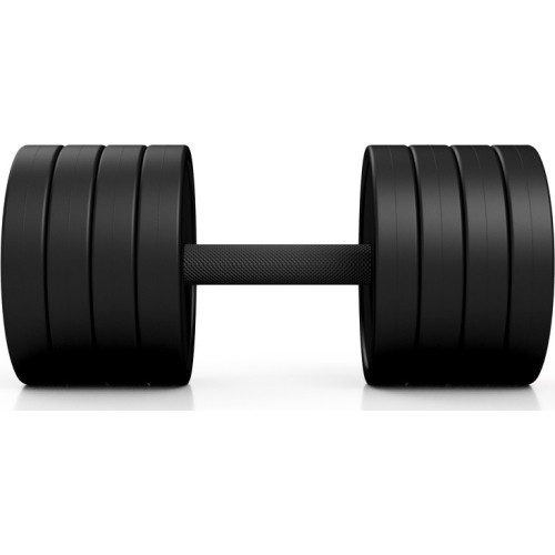 Hantla stalowa gumowana Marbo Sport, 32,5 kg, czerwona
