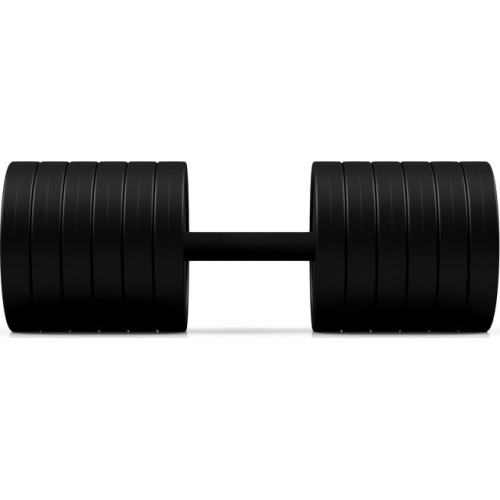 Hantla gumowana Marbo Sport, czerwona, 45 kg