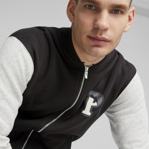 Bluza męska Puma Squad Track Jacket, czarno-szara 676018 01