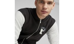 Bluza męska Puma Squad Track Jacket, czarno-szara 676018 01