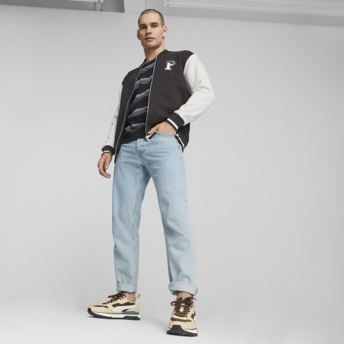 Bluza męska Puma Squad Track Jacket, czarno-szara 676018 01