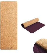 Korkowa mata do jogi Spokey SAVASANA