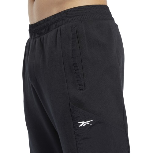 Reebok Kelnės TS Knit - Woven Jogge Black
