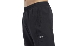 Reebok Kelnės TS Knit - Woven Jogge Black