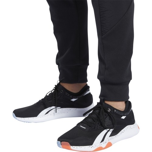 Reebok Kelnės TS Knit - Woven Jogge Black