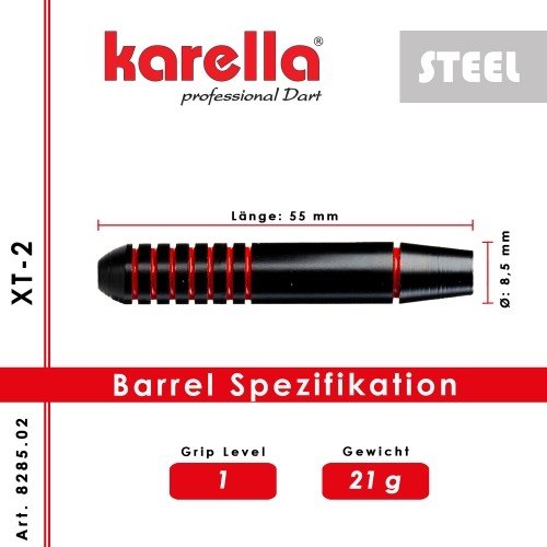 Rzutki Karella XT-2 steel tip 21 g