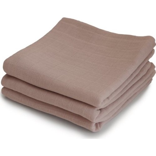 Muslin Cloths Mushie Natural, 3-Pack 