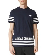 Koszulka Adidas Originals STREET GRP TEE Blue AZ1139