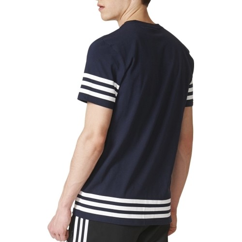 Koszulka Adidas Originals STREET GRP TEE Blue AZ1139