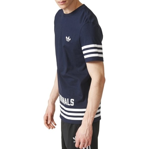 Koszulka Adidas Originals STREET GRP TEE Blue AZ1139
