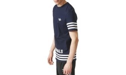 Koszulka Adidas Originals STREET GRP TEE Blue AZ1139
