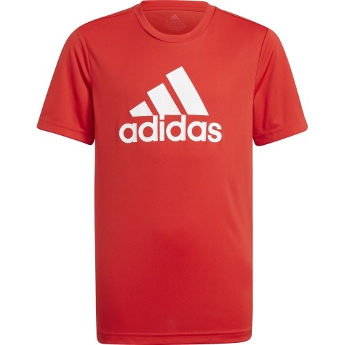 Adidas B Bl Tee koszulka dziecięca, czerwona GN1477
