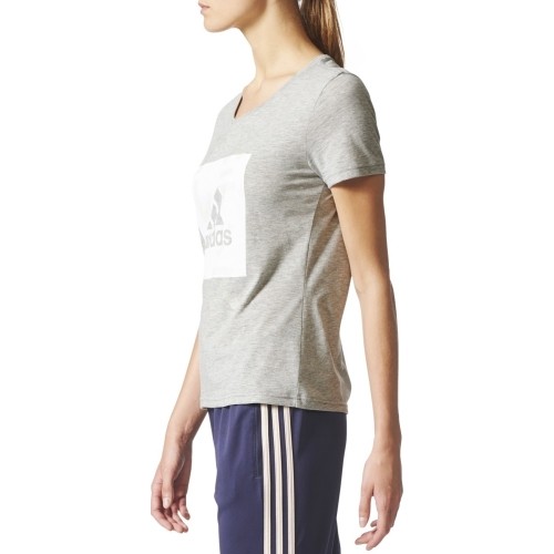 Bluzka Adidas ID Badge of Sport Tee Grey CF4664