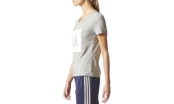 Bluzka Adidas ID Badge of Sport Tee Grey CF4664