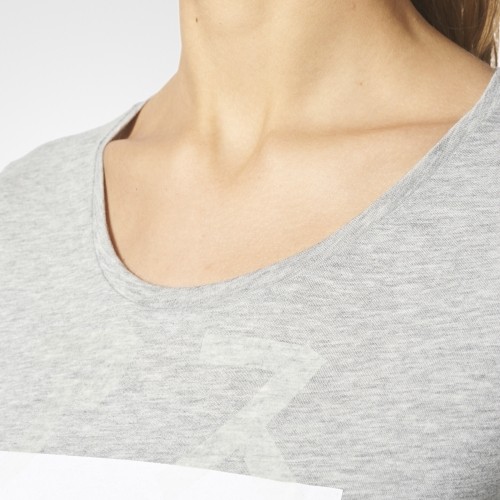 Bluzka Adidas ID Badge of Sport Tee Grey CF4664