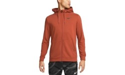 Bluza męska Nike Df Hdie Fz Fl brązowa CZ6376 832
