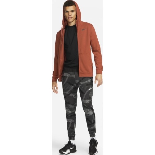 Bluza męska Nike Df Hdie Fz Fl brązowa CZ6376 832