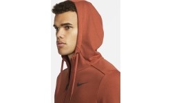 Bluza męska Nike Df Hdie Fz Fl brązowa CZ6376 832