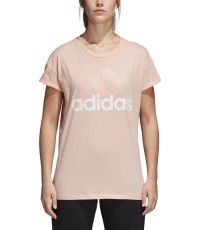 Adidas Palaidinė Ess Lin Lo Tee Coral