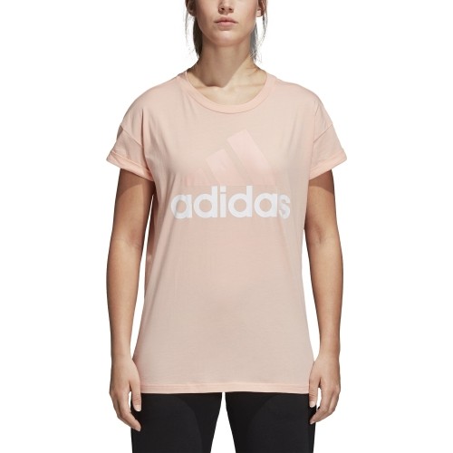 Koszulka Adidas Ess Lin Lo Tee Coral CZ5776