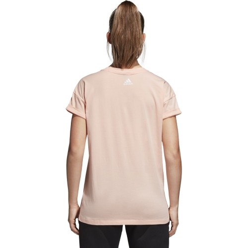 Koszulka Adidas Ess Lin Lo Tee Coral CZ5776