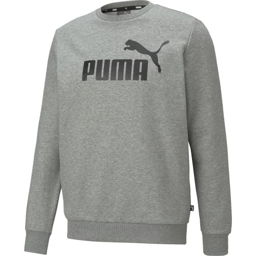 Bluza męska Puma Ess Big Logo Crew szara 586678 03
