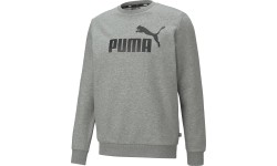 Bluza męska Puma Ess Big Logo Crew szara 586678 03