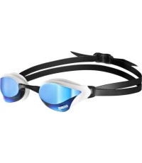 Okulary pływackie Arena Cobra Core Swipe, lustrzane, niebiesko-białe