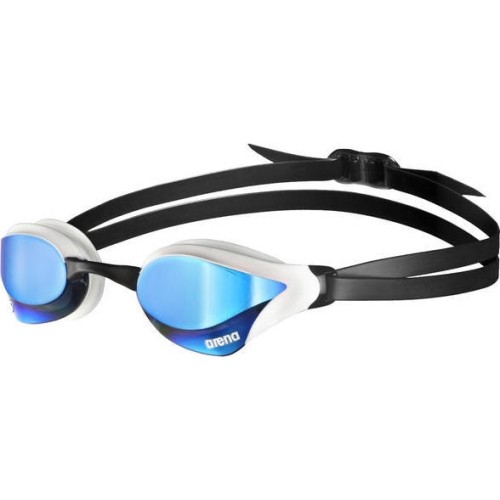Okulary pływackie Arena Cobra Core Swipe, lustrzane, niebiesko-białe