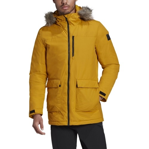Kurtka męska Adidas XPloric Parka, żółta