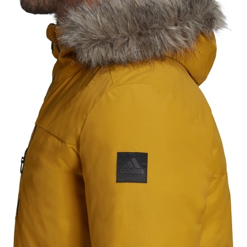 Kurtka męska Adidas XPloric Parka, żółta