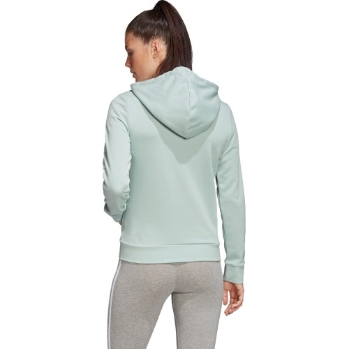 Bluza damska Adidas W E Lin FZ HD zielona FM6484