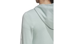 Bluza damska Adidas W E Lin FZ HD zielona FM6484