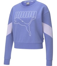 Puma Džemperis Moterims Rebel Crew TR Haz Purple