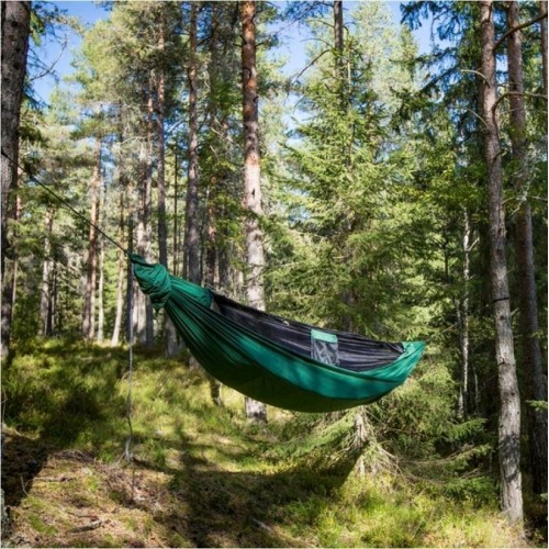 Hamak Ticket To The Moon Pro, 335x140cm, zielony