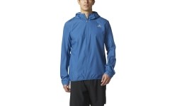 Adidas Striukė Response Hooded Wind Jacket Blue
