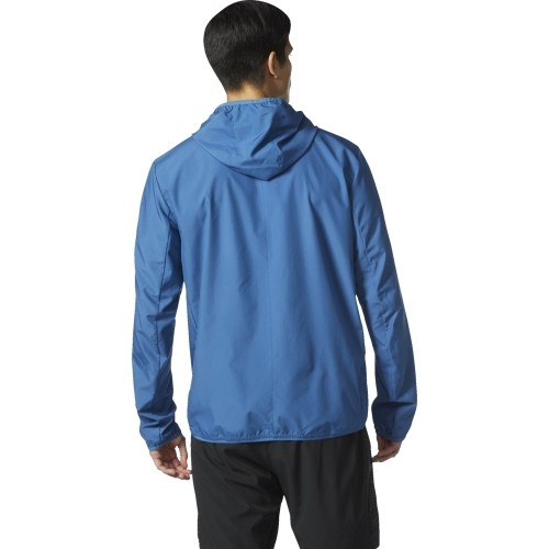 Adidas Striukė Response Hooded Wind Jacket Blue