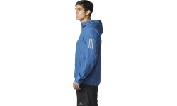 Adidas Striukė Response Hooded Wind Jacket Blue