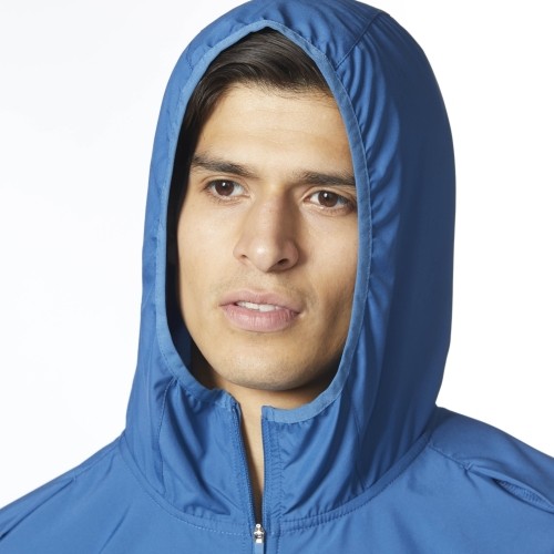 Adidas Striukė Response Hooded Wind Jacket Blue