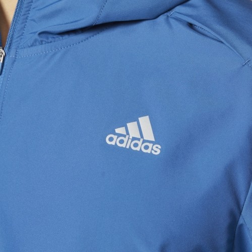 Adidas Striukė Response Hooded Wind Jacket Blue