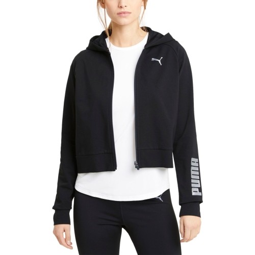 Damska bluza Puma RTG Full-Zip Hoodie czarna 586485 01