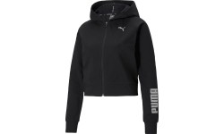 Puma Džemperis Moterims Rtg Full-Zip Hoodie Black
