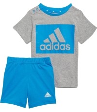 Zestaw sportowy dziecięcy Adidas I Bl T Set Grey Blue H65822