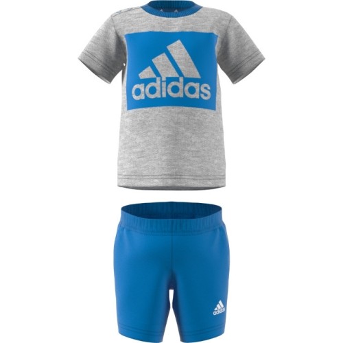Zestaw sportowy dziecięcy Adidas I Bl T Set Grey Blue H65822