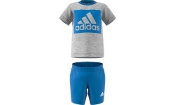 Zestaw sportowy dziecięcy Adidas I Bl T Set Grey Blue H65822